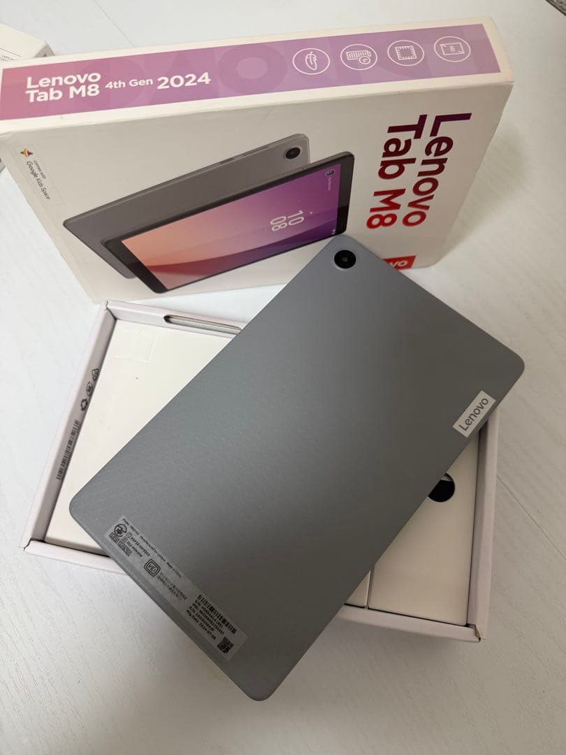 Lenovo LTE Tab M8 2024 本体+充電器+ケーブル(箱無し)
