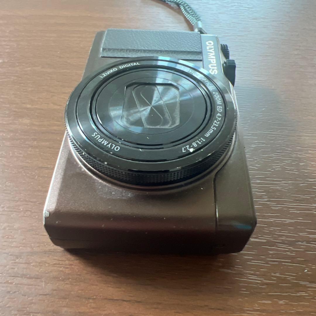 【説明書付き】OLYMPUS STYLUS XZ-10 画面割れ有り