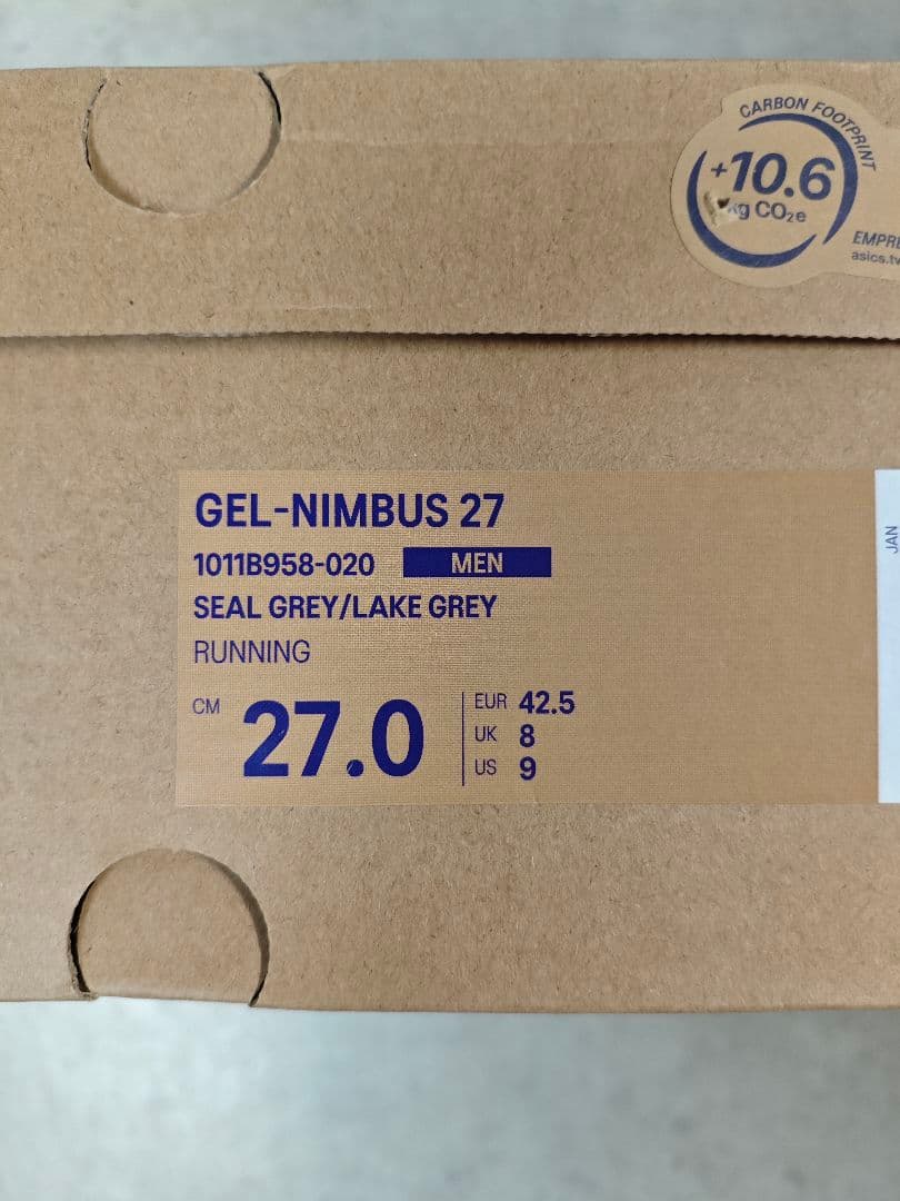 スパイク・シューズ ASICS GEL-NIMBUS 27 Size27.0cm