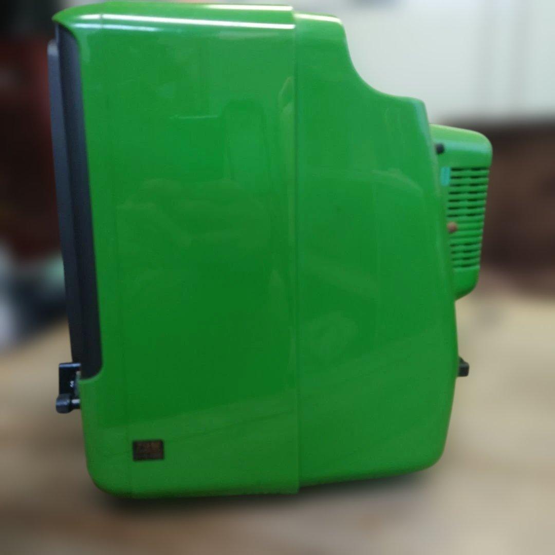 パナカラー　ブラウン管テレビ TH-11S7(S) 緑色