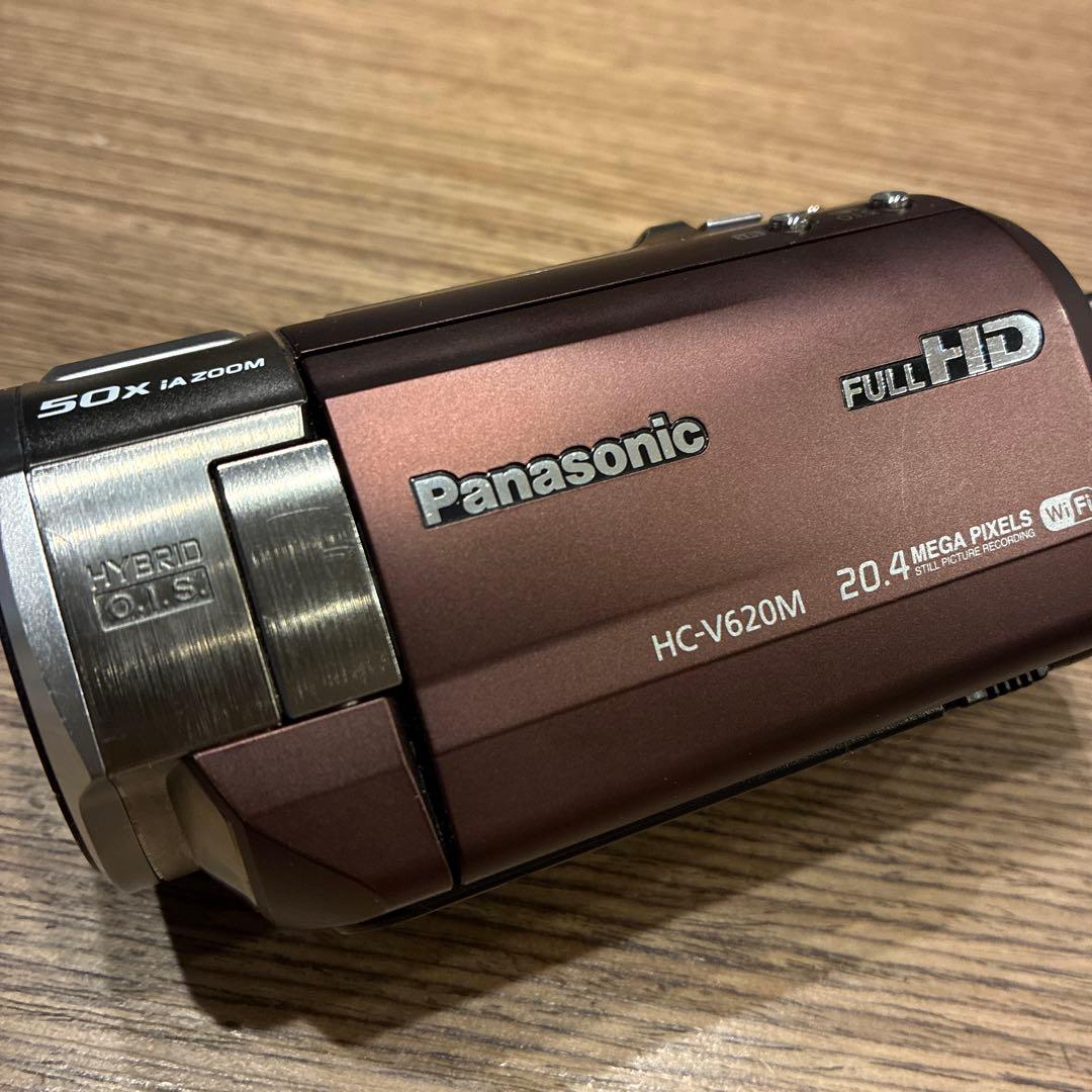 Panasonic ビデオカメラ　HC-V620M ブラウン