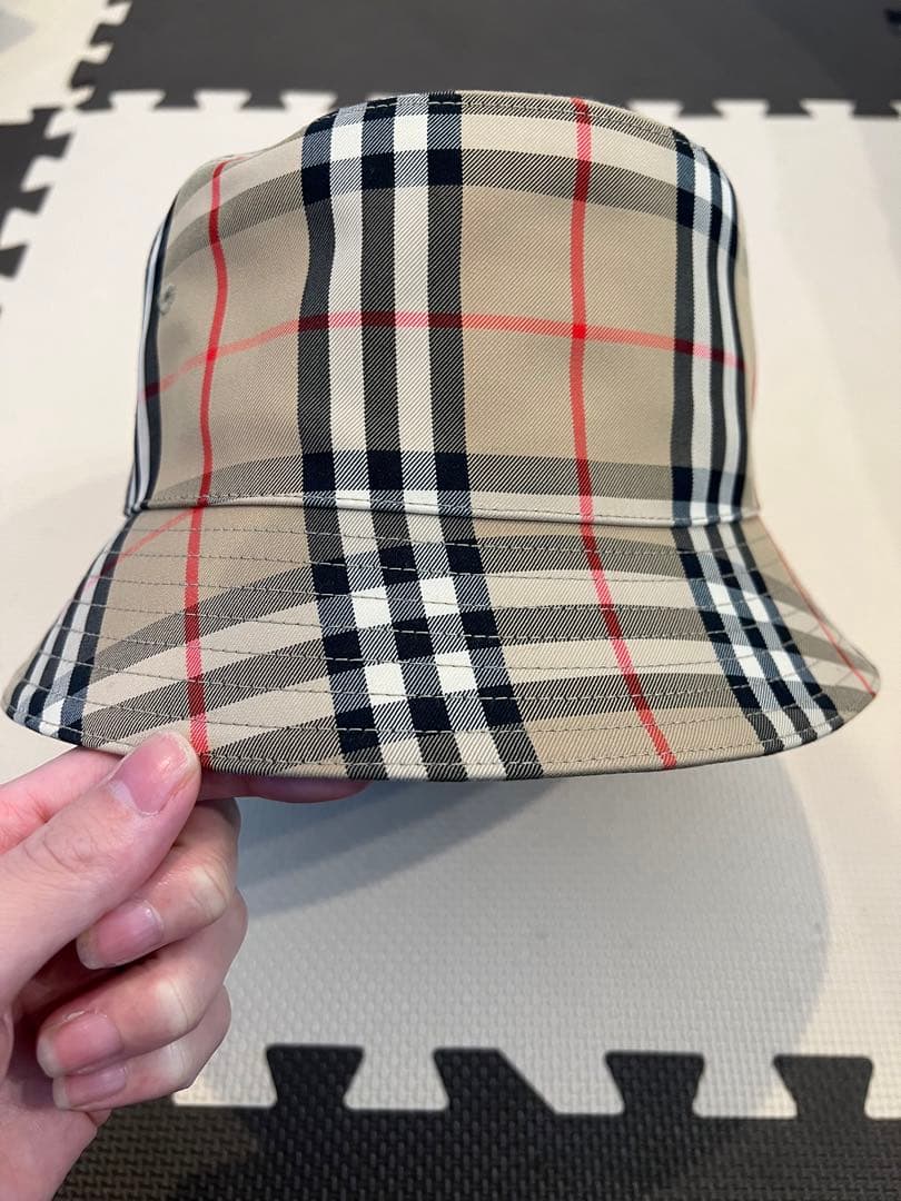 (美品)Burberry バーバリー　バケットハットL