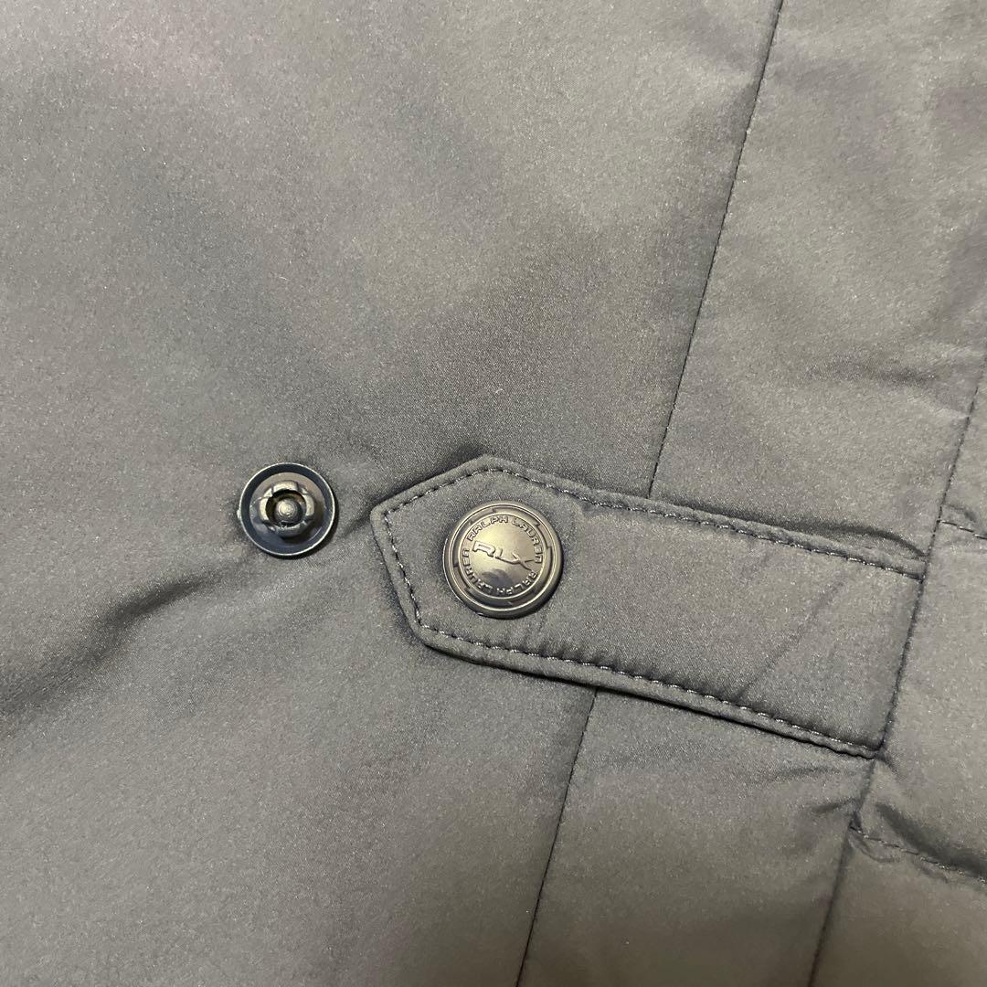 【新品未使用】RLX アールエルエックス ダウンベスト ネイビー L