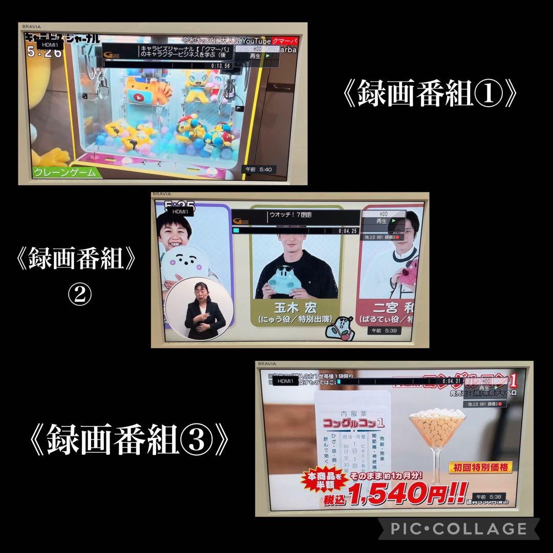 【マロンちゃん】Panasonic DMR-BRZ1020 レコーダー