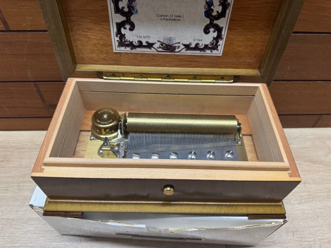 REUGE MUSIC リュージュ72弁オルゴール カノン3パート