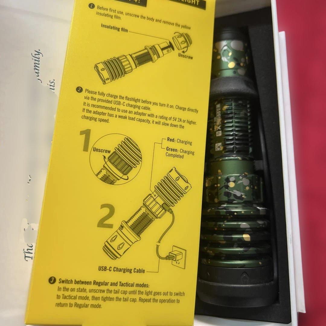 Olight オーライト WARRIOR X 4 CAMOFLAGE 希少　迷彩