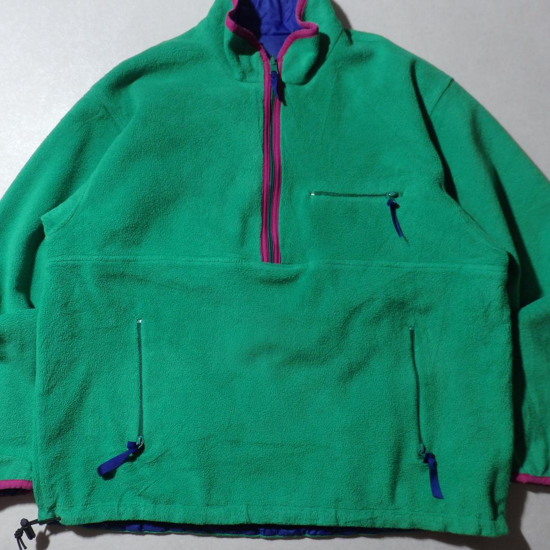 希少 90s パタゴニア グリセード リバーシブル Lサイズ USA製 ブルー