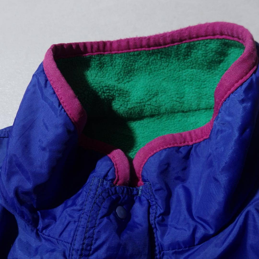 希少 90s パタゴニア グリセード リバーシブル Lサイズ USA製 ブルー