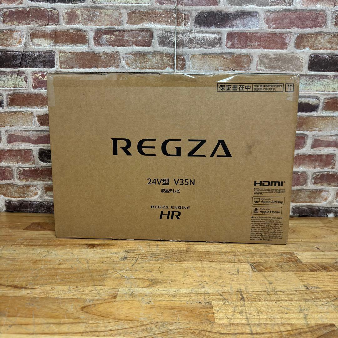 新品！ 東芝 24V型 液晶テレビ 24V35N REGZA 動画配信アプリ搭載
