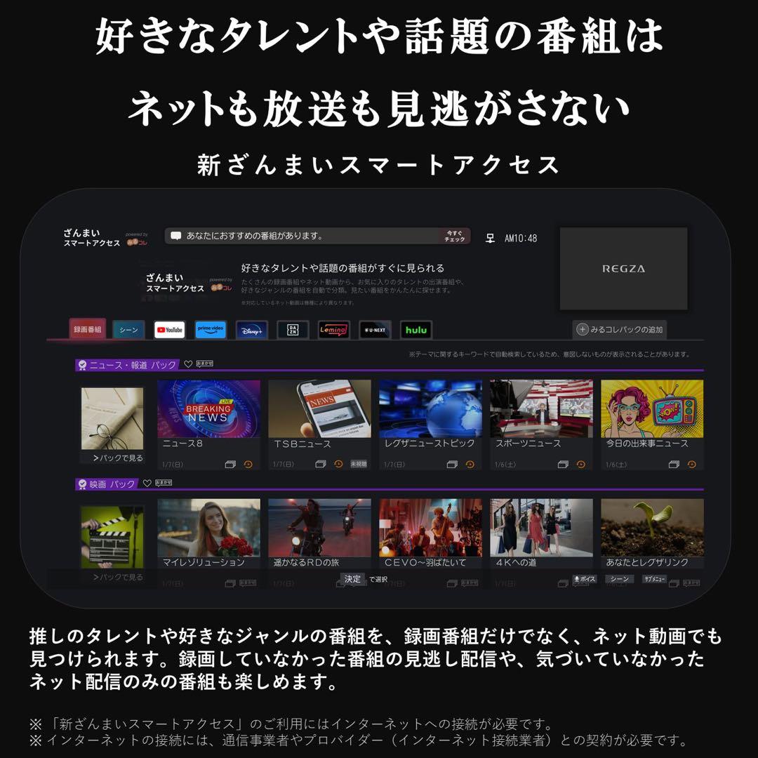 新品！ 東芝 24V型 液晶テレビ 24V35N REGZA 動画配信アプリ搭載