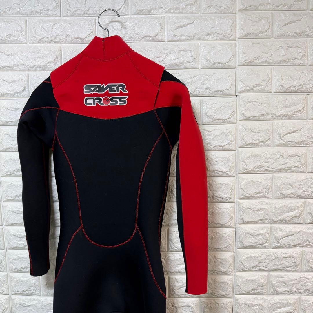 SAVERCROSS 3mmジャージ　142cm 柔らかい　ネックイン　良好