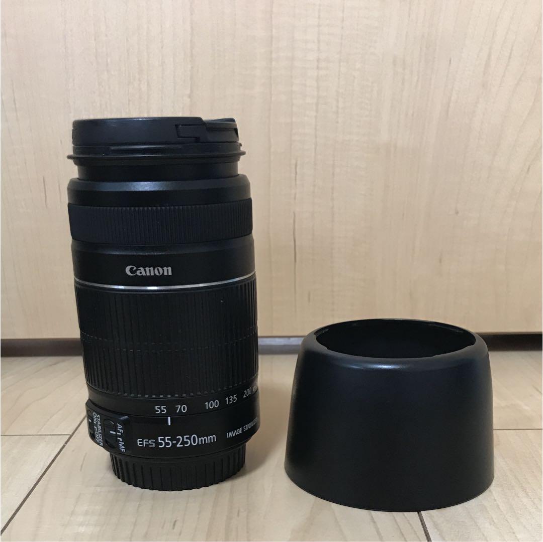 Canon 55〜250mm レンズ