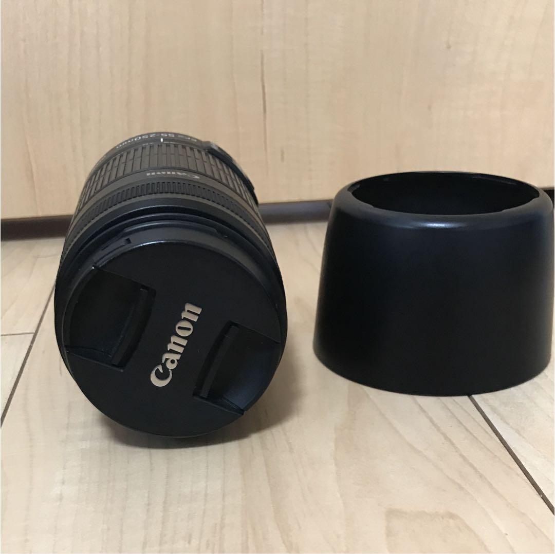 Canon 55〜250mm レンズ