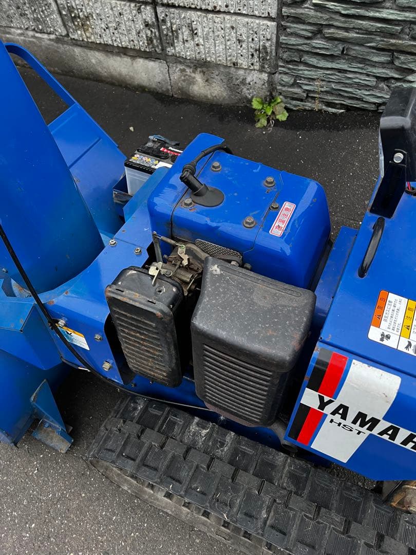 即使用可能！ヤマハ 除雪機 YT875E 電動シューター　8馬力