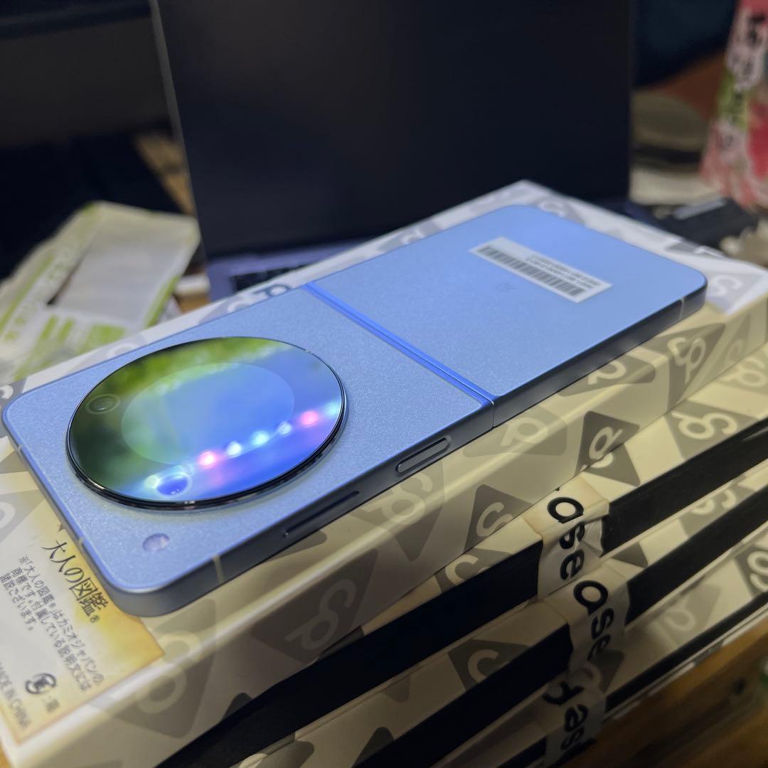 【ほぼ新品】Libero Flip ブルー ケース六個付き