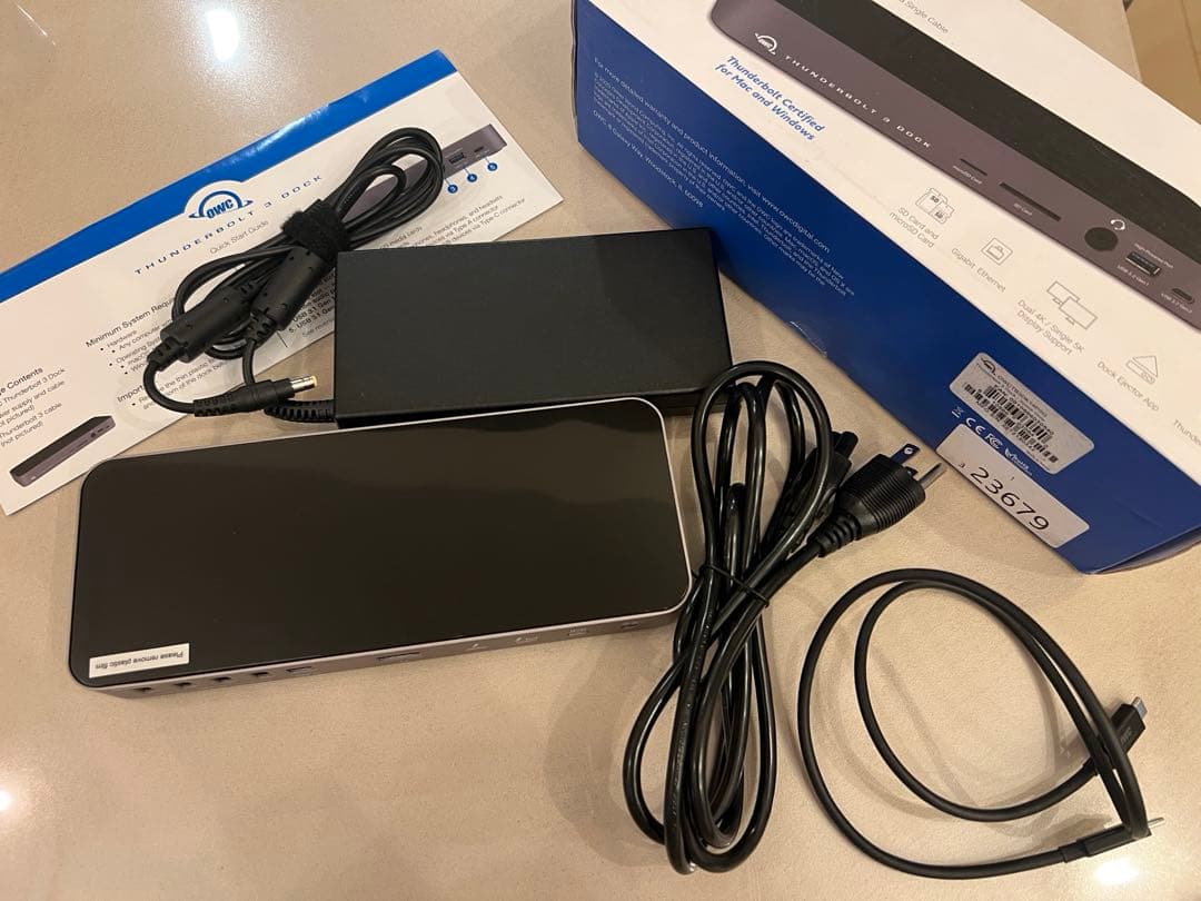 【ほぼ新品・付属品完備】OWC Thunderbolt 3 Dock 14ポート
