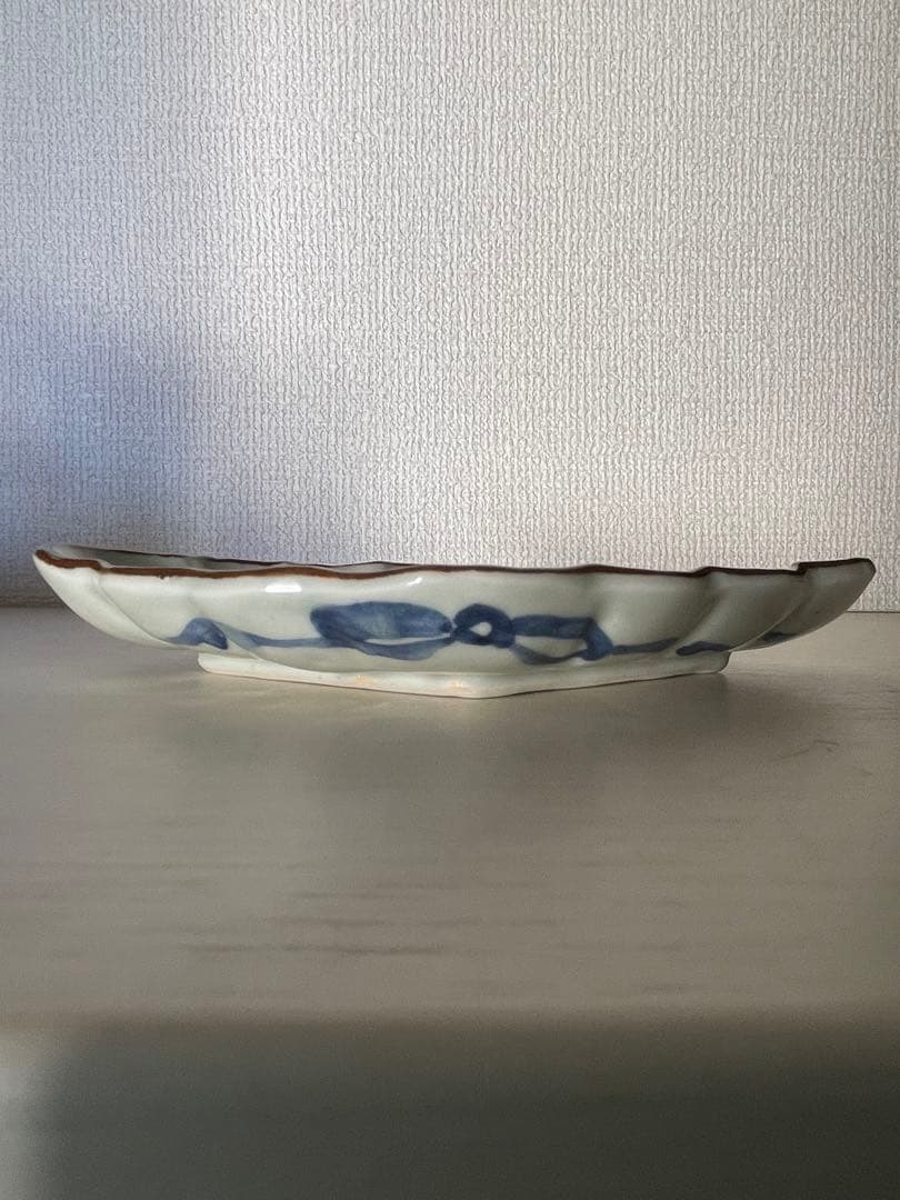 未使用 松浦 ナオコ さん 猫の菱形皿 2枚セット