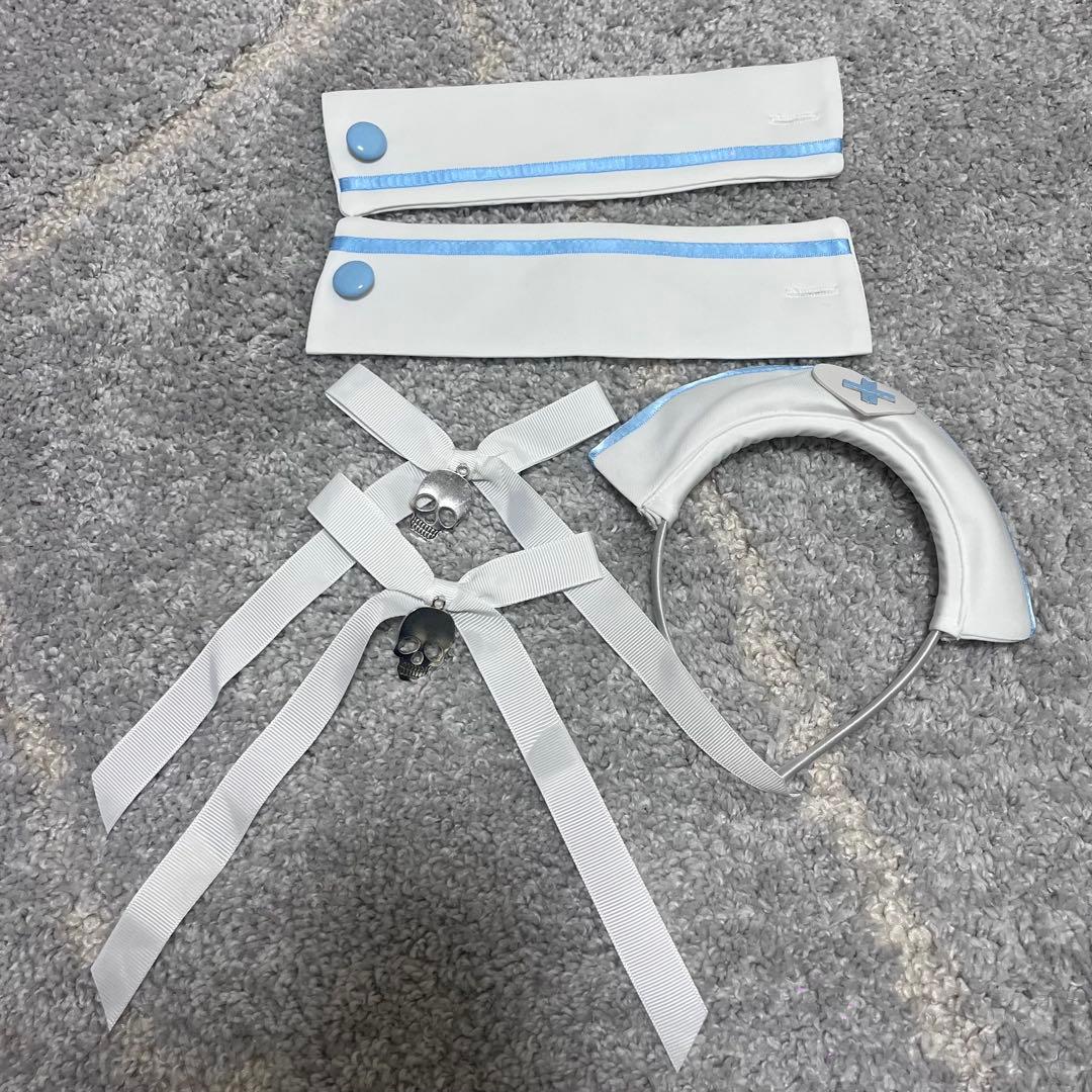 【マリームーン/ Malymoon】ラブティントスカルナース ホワイト