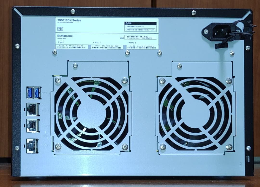 バッファロー テラステーション TS5810DN