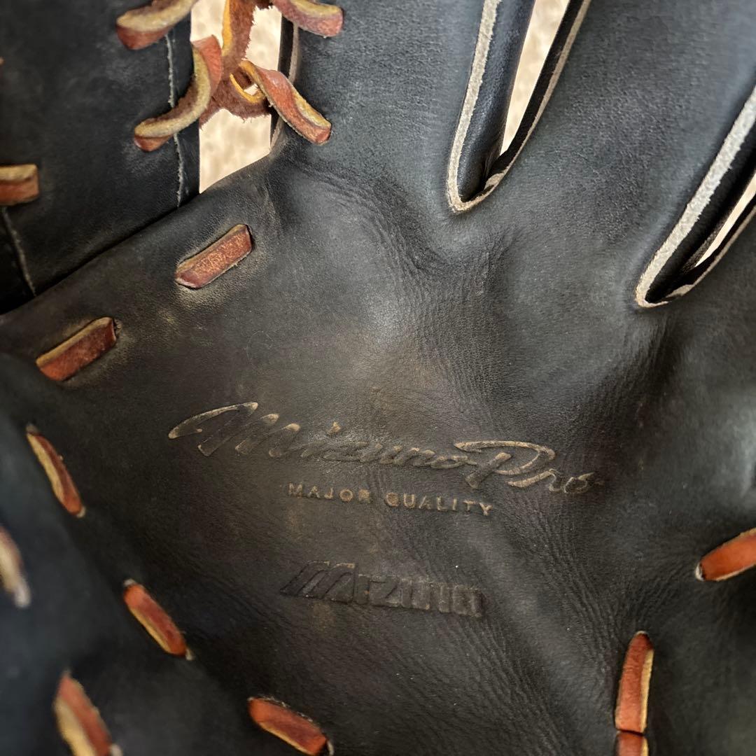 Mizuno 硬式グローブ 黒/茶