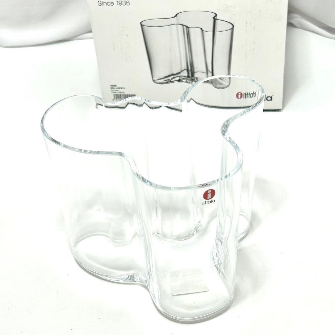  イッタラ アルヴァ アアルト 花瓶 フラワーベース 北欧 ガラス