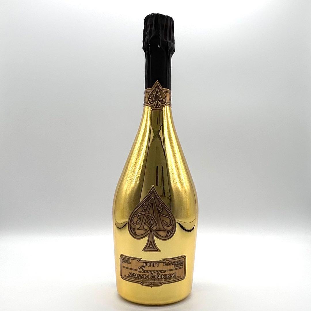 【新品未開封】アルマンド ゴールド 750ml 保存袋あり シャンパン 綺麗