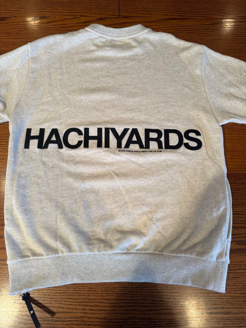 8YARDS スウェット トレーナー Lグレー ハチヤーズ ゴルフ レディース