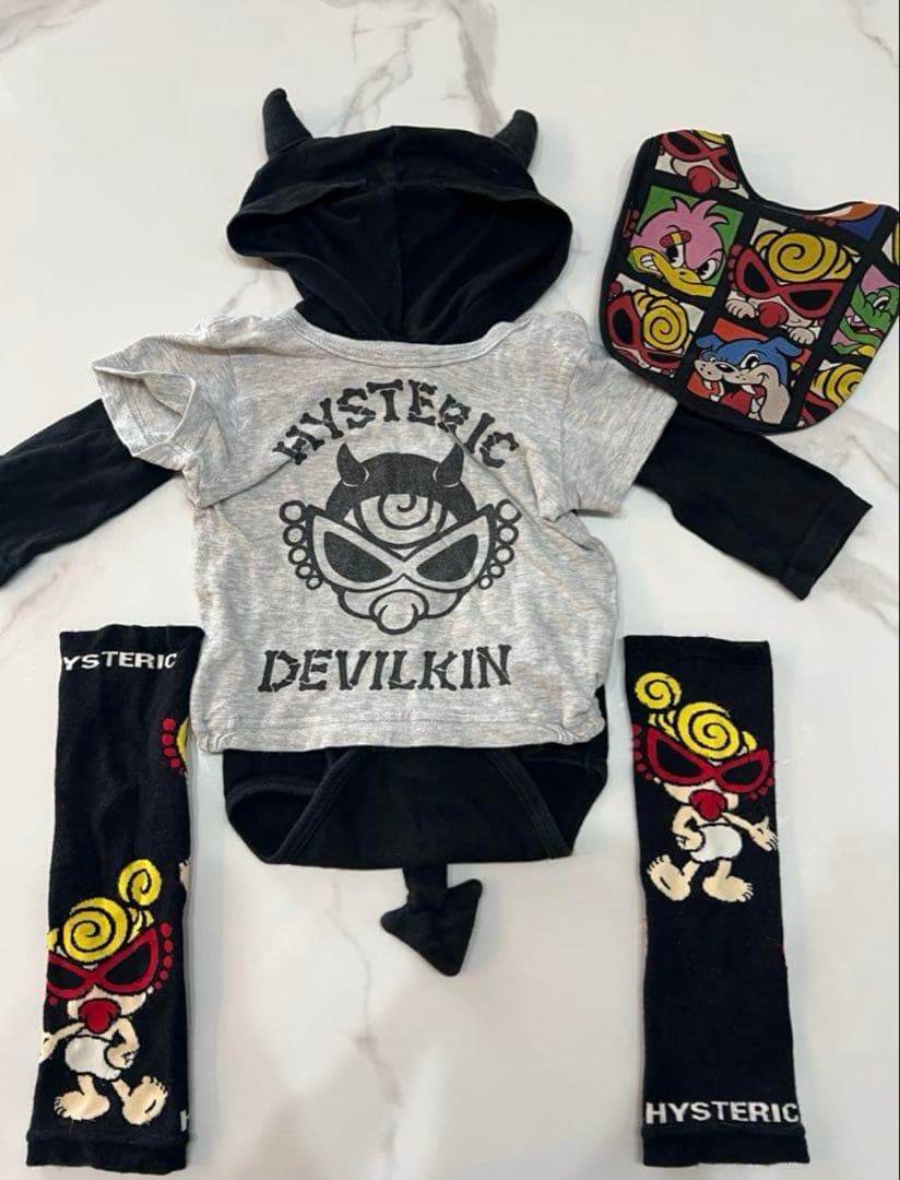 HYSTERIC デビルキン ロンパースセット