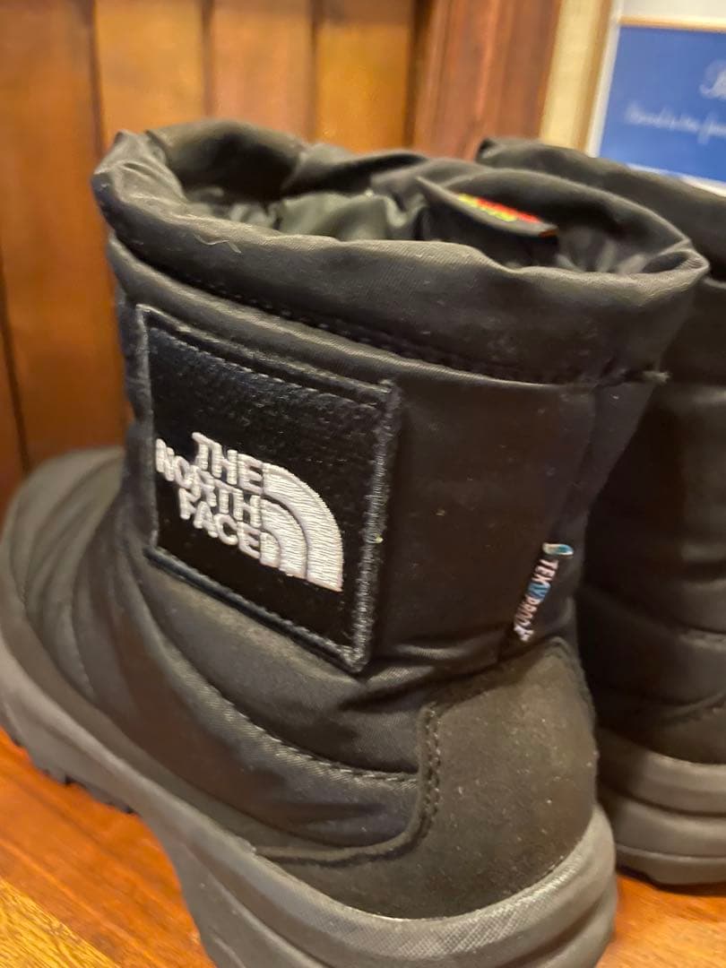 THE NORTH FACE ブラックショートブーツ23cm