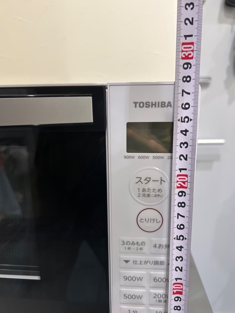 TOSHIBA 東芝単機能レンジ 2023年製 17L　ERーS17Y