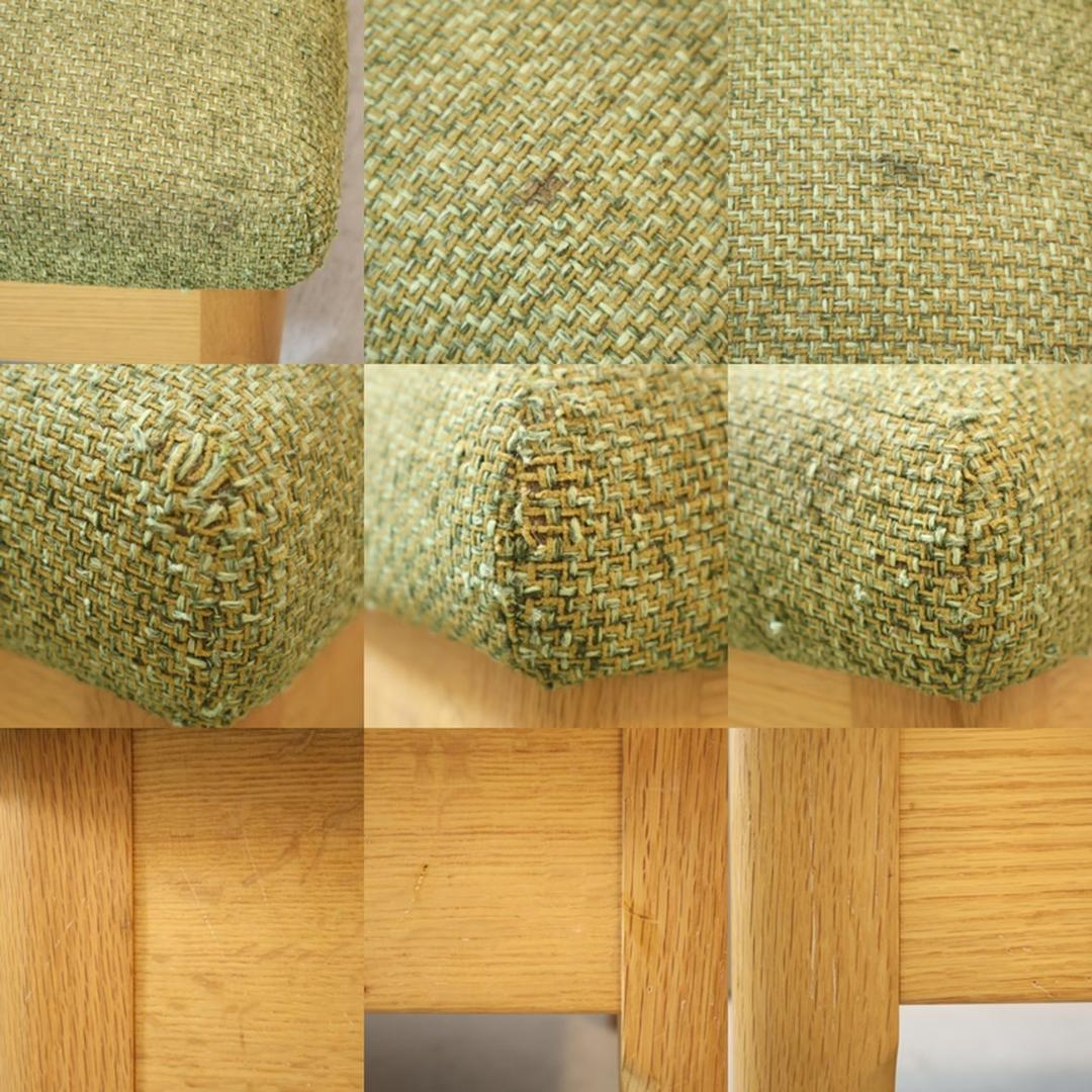 KASHIWA 柏木工 オーク材 オットマン スツール 足置き 腰掛椅子