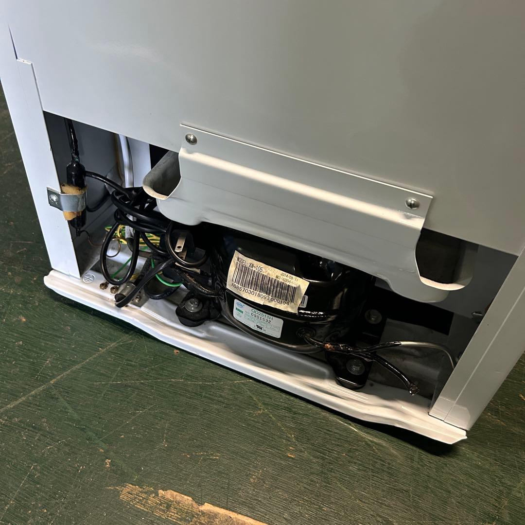 112 業務用 冷蔵ショーケース オフィスコンビニ XW-105 左右開き 小型