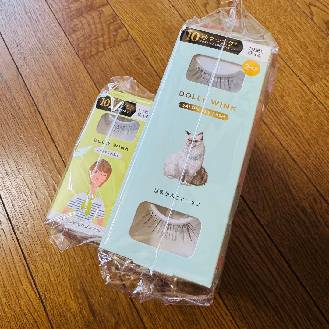 まつ毛・つけまつ毛用品 DOLLY WINK SALON EYE LASH + EASY LASH