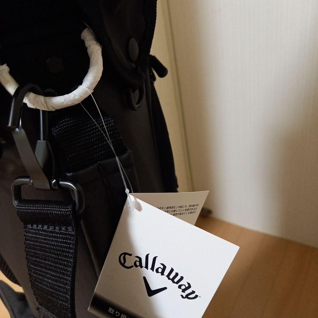 【新品未使用】Callaway　キャロウェイ　 スタンドキャディバッグ　ブラック