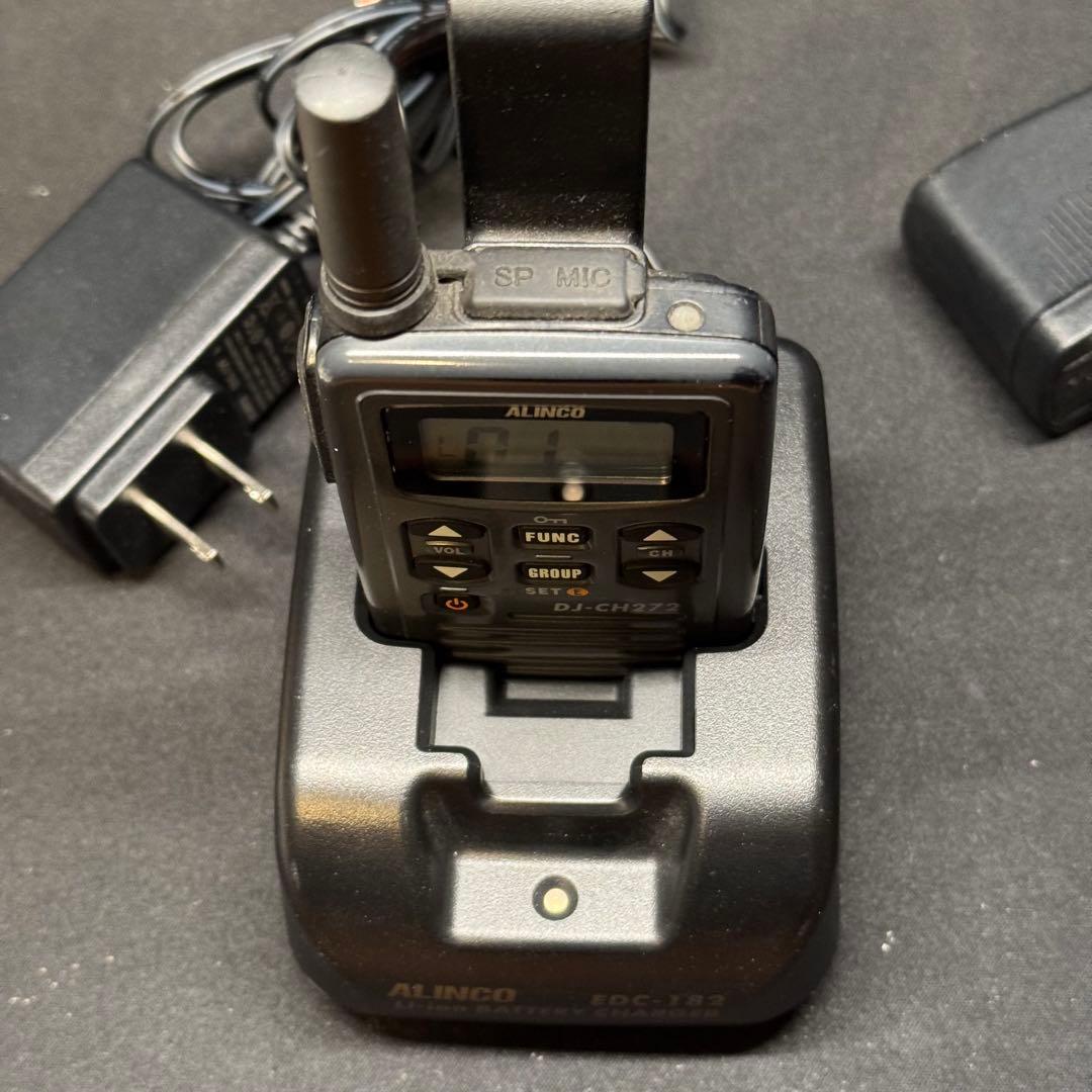 ALINCO DJ-CH272S 特定小電力トランシーバーセット管理番号332