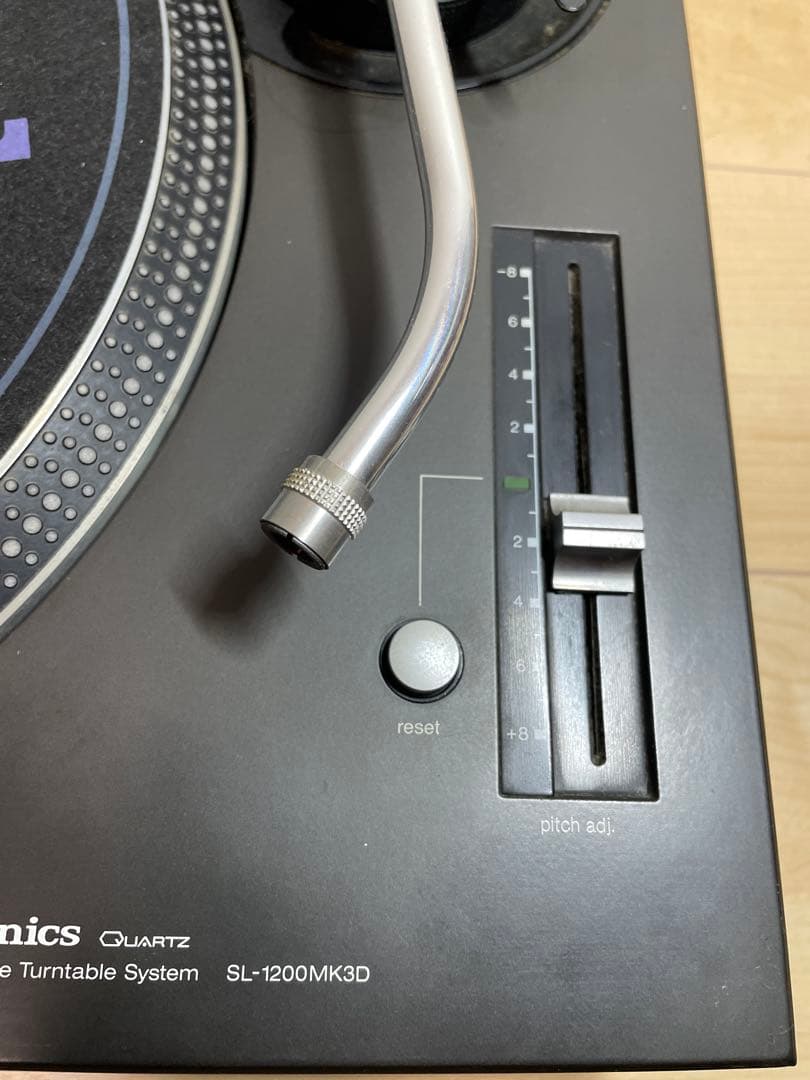 Technics SL-1200MK3D ターンテーブル ブラック 黒
