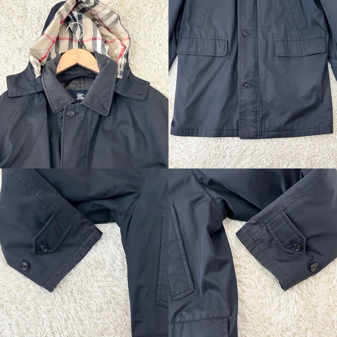 希少✨ バーバリー XL ダウンライナー コート ロング 3way ノバチェック