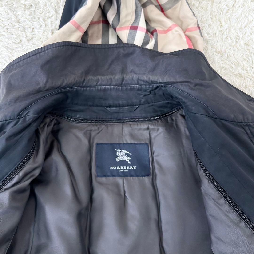 希少✨ バーバリー XL ダウンライナー コート ロング 3way ノバチェック