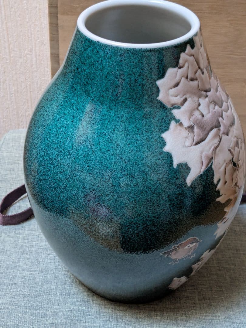 九谷焼 武腰一憲（たけごし いっけん） 庄三洞 九谷庄三洞 花瓶