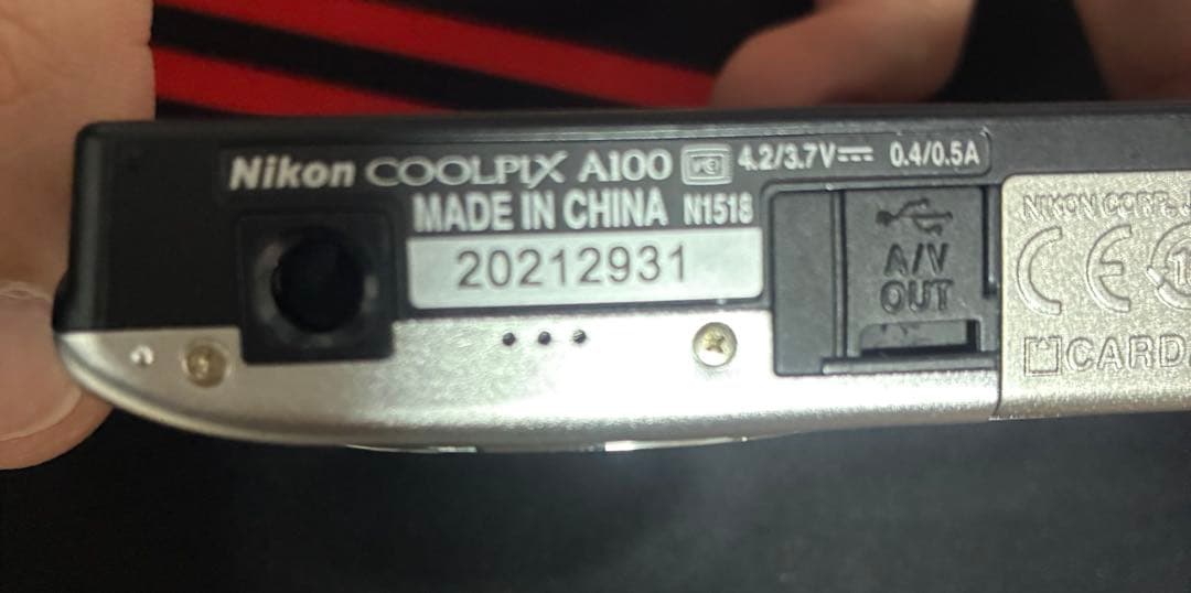 Nicon COOLPIX A100 デジタルカメラ