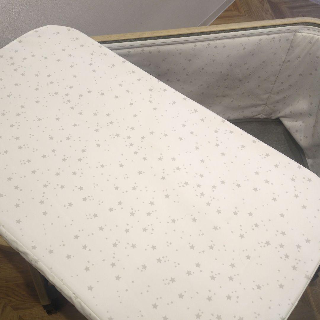 Playkids ベビーベッド グレー