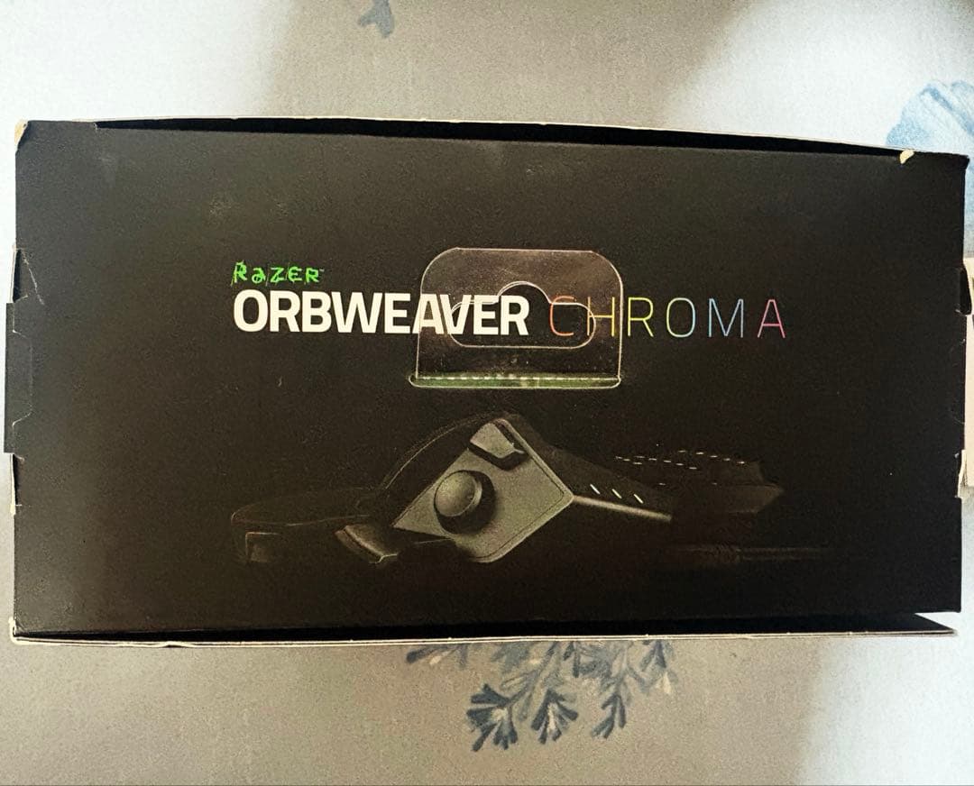 【美品】RAZER ORBWEAVER CHROMA左手用キーパッド 本体