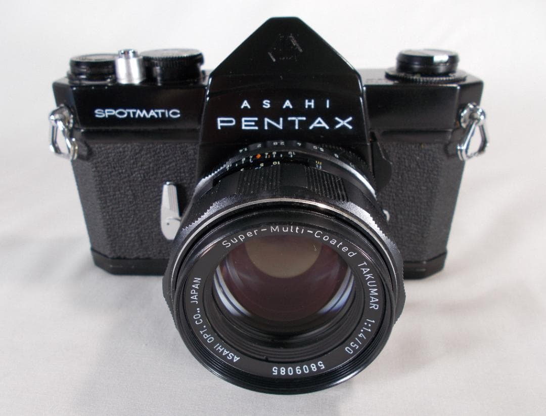 フィルムカメラ 整備済 完動品　Pentax SP　+ f/1.4　R189