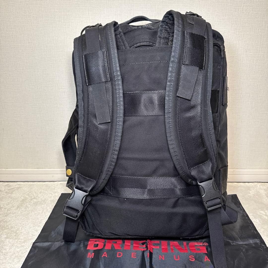 01 ブリーフィング　ビームス　3way ビジネスバッグ　ブラック
