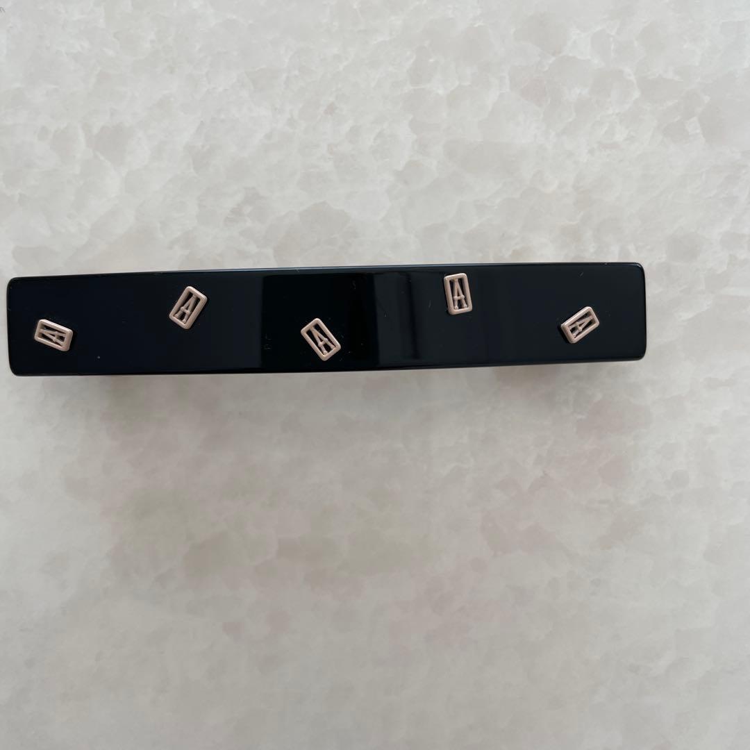 ALEXANDRE ブラック バレッタ