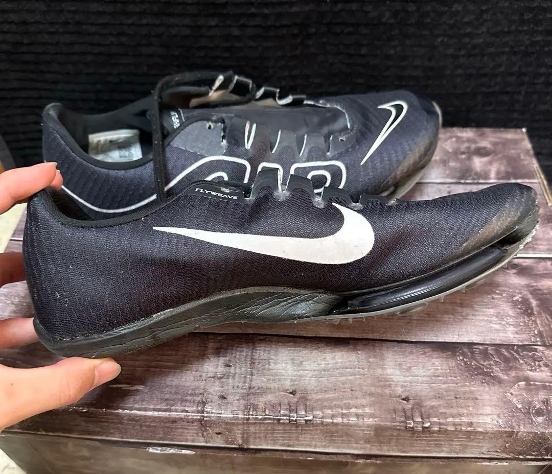 【26.5cm】NIKEスパイク・マックスフライ・モアテン　黒色　7点セット