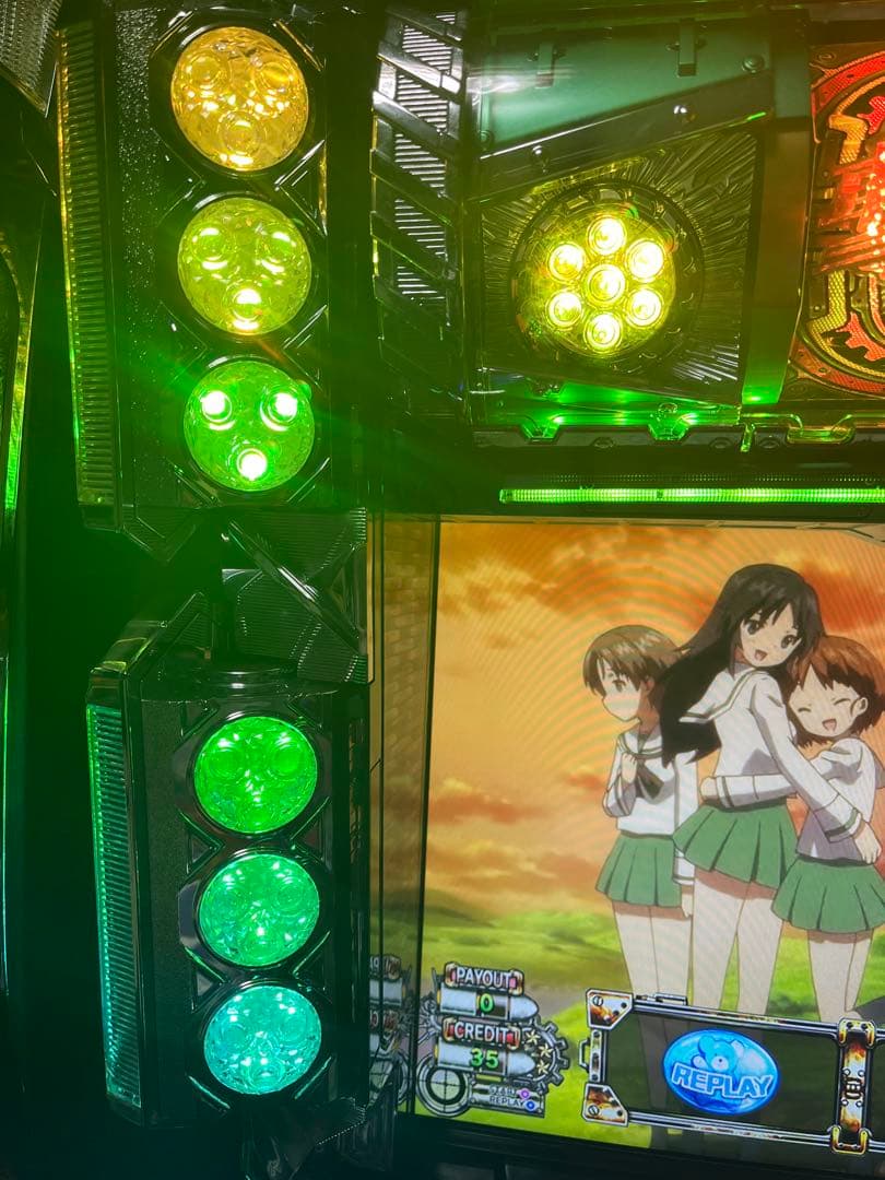 パチスロ ガールズ&パンツァー　初代 オリンピア ガルパン