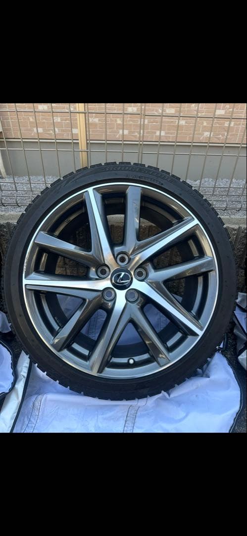 レクサス純正ホイール　スタッドレスセット