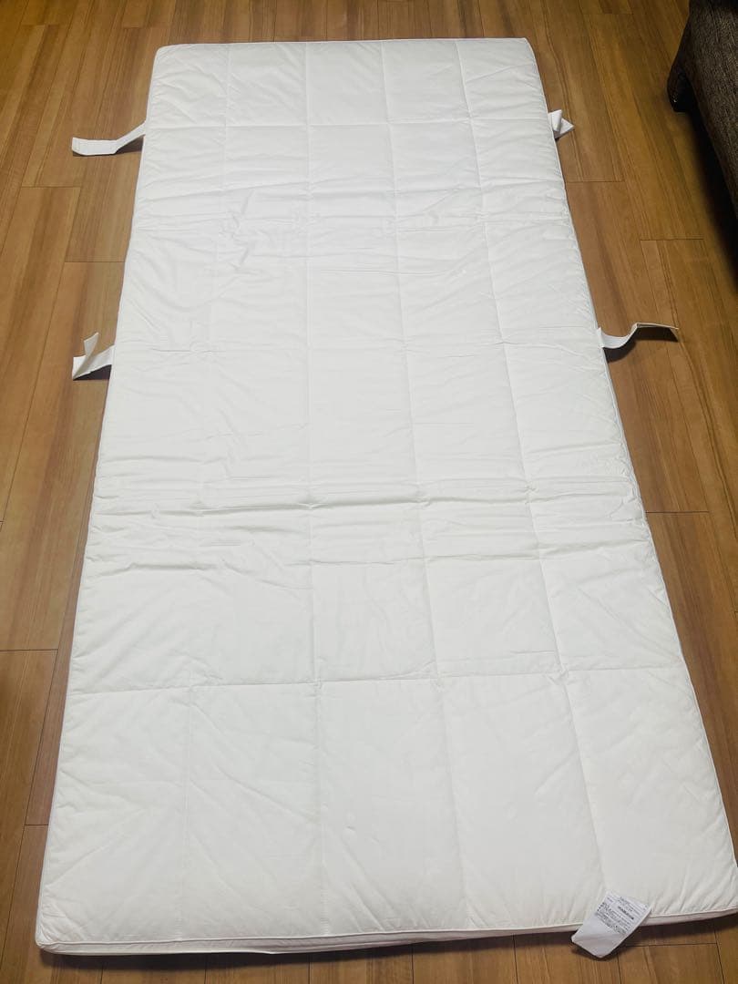 無印良品 羊毛ポリエステルパッド固わた敷ふとんS 　100×210cm