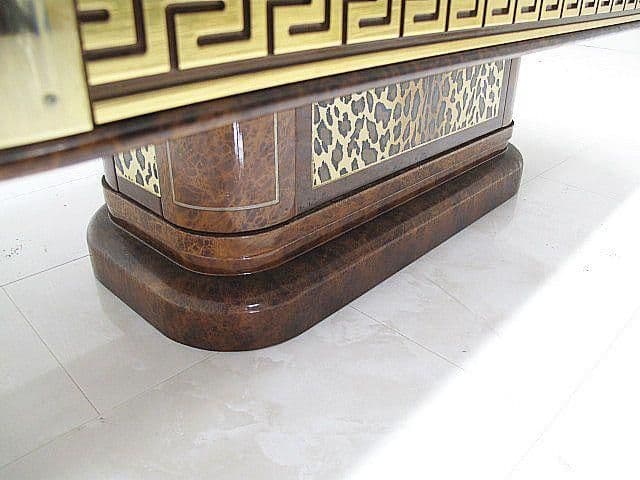 展示品ヴェルサーチホーム 最高級センターテーブル 　リビングテーブル　レオパード